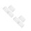 6 Pcs Portable Acrylic Billiard Chalk Storage Box Transparent 5