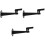 3Pcs Mini Projector Wall Mount Holder Security Camera Bracket 5