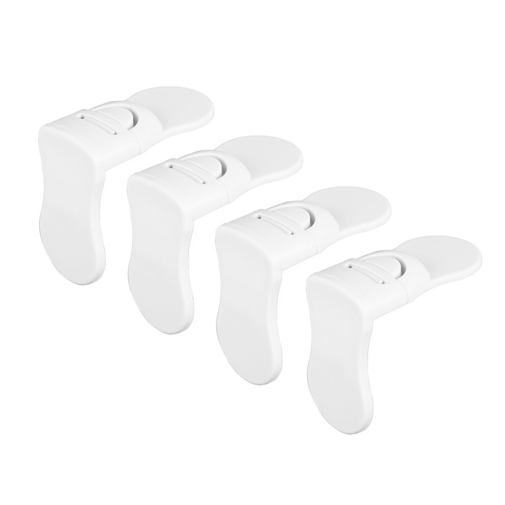8 Pairs Child Safe Cabinet Locks Adhesive Drawer Safety Locks ABS Durable