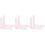 6 Pcs Sewing Ruler L Square Curve Measure Tailor Ruler 6