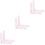 6 Pcs Sewing Ruler L Square Curve Measure Tailor Ruler 7