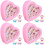 96 Pcs Adjustable Rings For Girls With Display Case 5