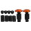 4 Pcs Motorbike Handlebar Plug Safety Ends 1