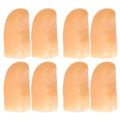 16Pcs Trick Thumb Super Bright Flashing Finger Lamp Red