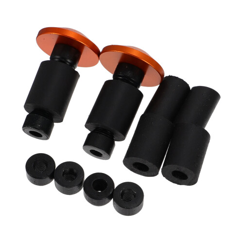 4 Pcs Motorbike Handlebar Plug Safety Ends 2