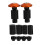 4 Pcs Motorbike Handlebar Plug Safety Ends 2