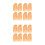 16Pcs Trick Thumb Super Bright Flashing Finger Lamp Red 7