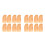 16Pcs Trick Thumb Super Bright Flashing Finger Lamp Red 4