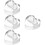 4Pcs Acrylic Heart Kazoo Display Stand For Table Showcase 9