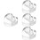 4Pcs Acrylic Heart Kazoo Display Stand For Table Showcase 8