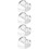 4Pcs Acrylic Heart Kazoo Display Stand For Table Showcase 10