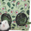 Reusable Oxford Cloth Rabbit Hay Feeder Bag Avocado Pattern, L 7