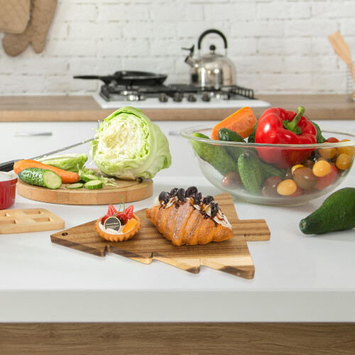7Pcs Kitchen Chopping Board Platter For Cheese Vegetables Fruit 2