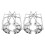 4 Pcs Iron Wire Cage For Flush Mount Fire Sprinkler Head 2