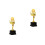 2Pcs Dancer Shaped Trophy Kids Cheer Award Trophy Decor 9