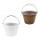 2Pcs Thicken Plastic Cement Bucket Wear-Resistant Storage Barrel 3