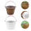 2Pcs Thicken Plastic Cement Bucket Wear-Resistant Storage Barrel 2
