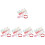 5 Sets Press On Nail Display Stand With Sticky Putty For Nail Practice 5