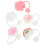 20 Pcs Reusable Straw Cover Assortment Cartoon Topper Protector 3