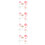 20 Pcs Reusable Straw Cover Assortment Cartoon Topper Protector 10
