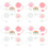 20 Pcs Reusable Straw Cover Assortment Cartoon Topper Protector 7