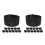 24 Pcs Black Elastic Adjustable Mourning Armbands For Soccer Captains 6
