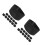 24 Pcs Black Elastic Adjustable Mourning Armbands For Soccer Captains 5