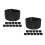 24 Pcs Black Elastic Adjustable Mourning Armbands For Soccer Captains 9