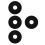 4Pcs Pu Ceiling Canopy Plate For Living Room Study Pendant Light 4