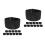 24 Pcs Black Elastic Adjustable Mourning Armbands For Soccer Captains 4