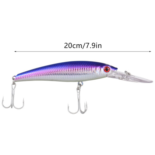Ultra Lang Casting Köder 20cm 47g Salzwasser Gelb 1
