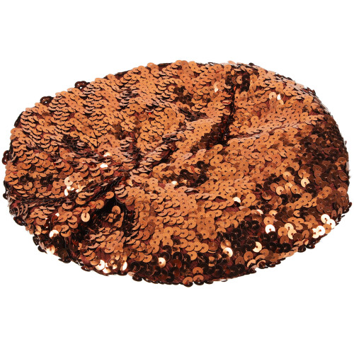 2Pcs Sequin Beret Hat Shining Beanie For Dance Performance 2