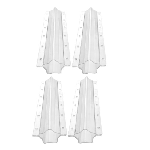 8Pcs Lightweight Plastic Vegetable Shape Molds for Growing Fruits 1
