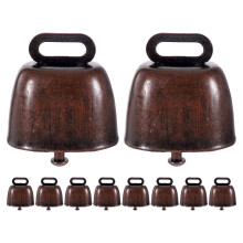 40 Pcs Decorative Cow Bells: Bronze Iron For Cattle, Sheep, Horses