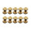 30 Pcs Solid Brass Sunflower Screws Stud For Craft Diy 1