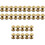 30 Pcs Solid Brass Sunflower Screws Stud For Craft Diy 3