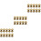 30 Pcs Solid Brass Sunflower Screws Stud For Craft Diy 5