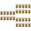 30 Pcs Solid Brass Sunflower Screws Stud For Craft Diy 6