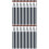 50 Pcs Eyebrow Eye Makeup Brushes For Women 7