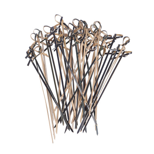 100 Stuks Bamboe Fruitstokjes Cocktail 1