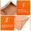 80Pcs Mini Kraft Envelopes Khaki Vintage Multi-Function Gift Letter 6