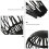 4 Stuks Dakgot Afvoer Mesh Cover Bladfilter Anti-Blocking 9