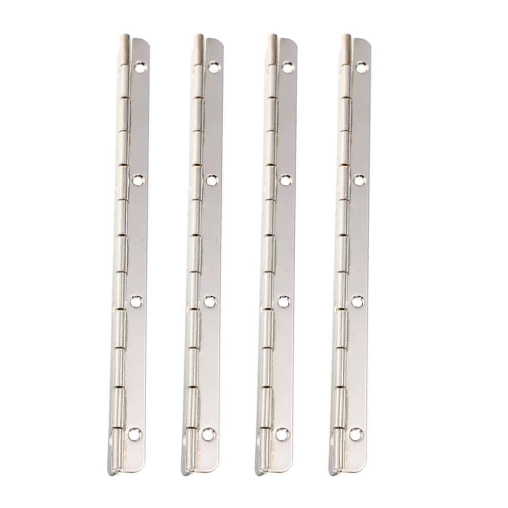 20 Pcs Metal Jewelry Box Hinges Long Piano Hinges For Wooden Cases 031133427778