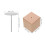 2 Sets Cake Flower Nail Base Voor Taartdecoratie 3