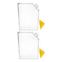 2Stk 450Ml Flache Kunststoffflasche Für Reisen Und Outdoor