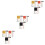 9 Sets Diy Embroidery Kit With Handmade Sweater Pendants Material Pack 5