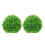 6 Künstliche Topiary Kugeln Mit Grünen Blättern 1