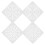 8 Pcs Decorative Mandala Dot Stencils Templates 1