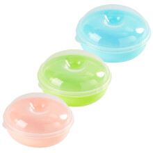 3 Piezas Caja Transparente Para Almacenamiento De Pan Cocina