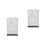 2Pcs A4 6 Vertical Acrylic Flip Display Stand For Menu And Label 9